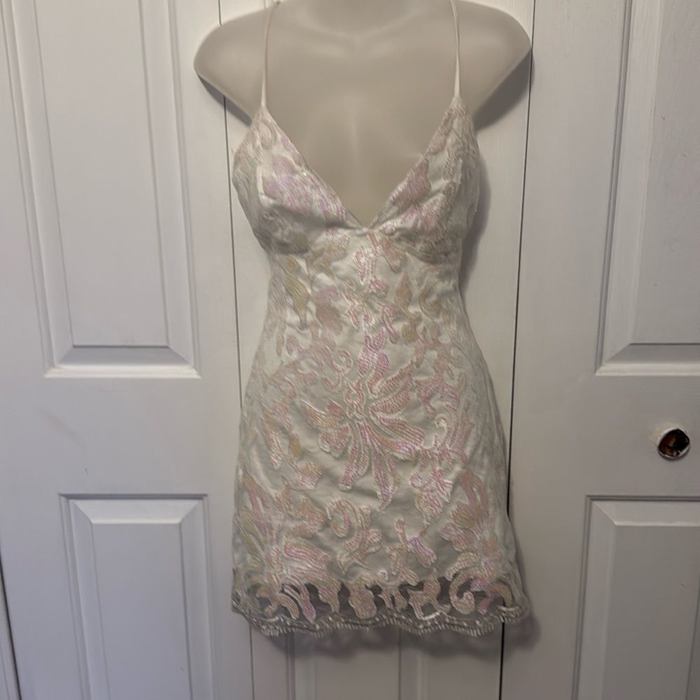 Lucy in the Sky- Sequin Dress Sz S see description B928